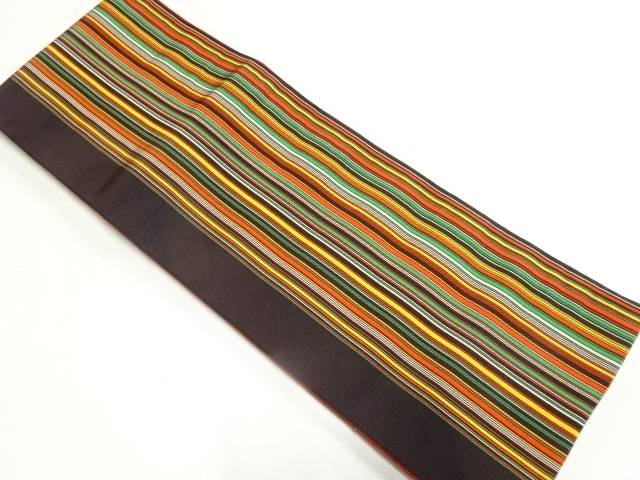 本場筑前博多　リバーシブル　半幅帯